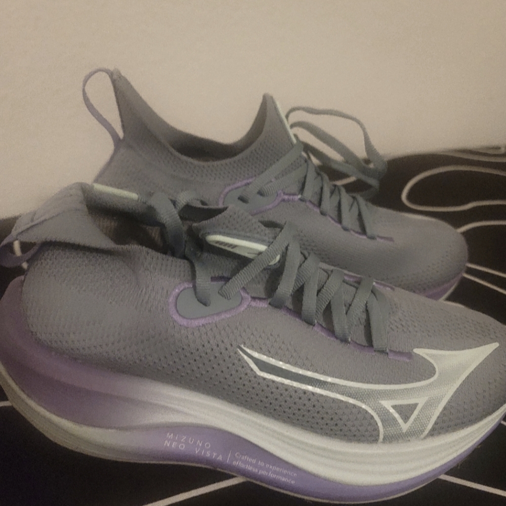 Mizuno Neo Vista Grey/mint/purple